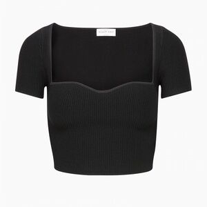 Babaton sculpt knit top